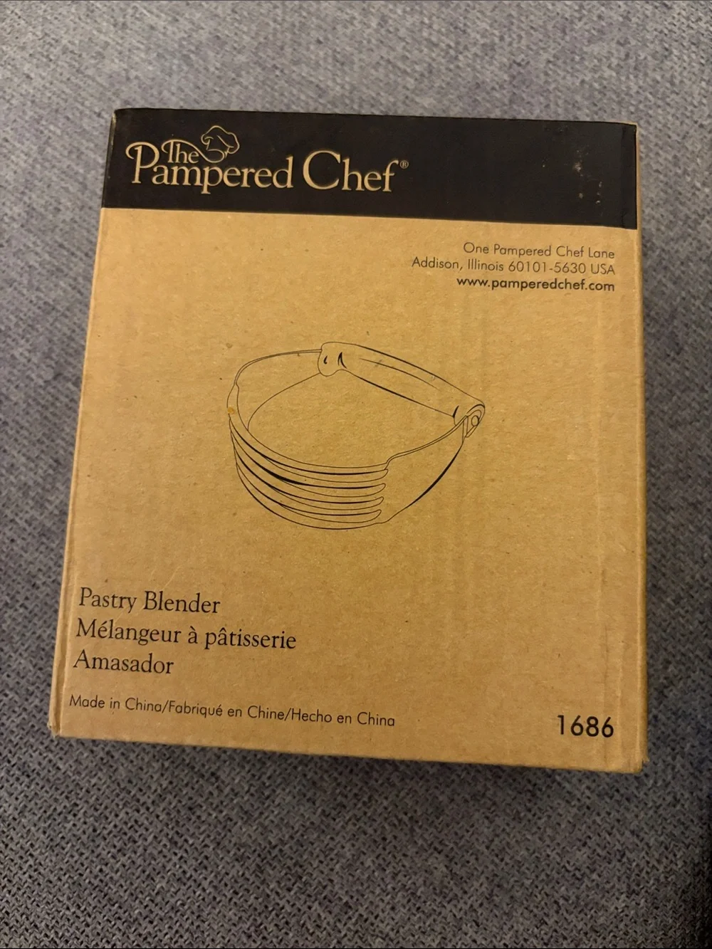 The Pampered Chef Pastry Blender - New in Box
